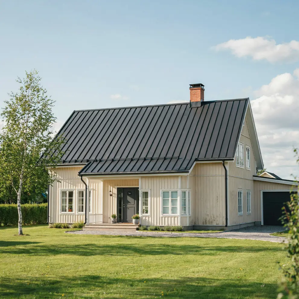 lagga nytt tak alvsjo enskede stockholm malarhojden hagersten aspudden papp tegel betongpannor